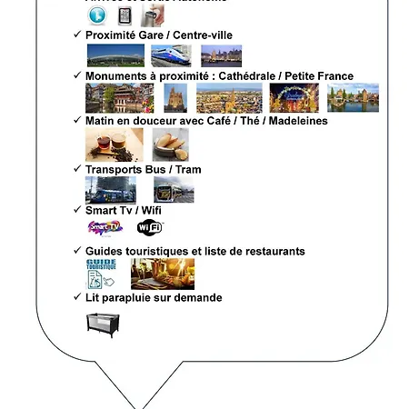 Le Petit Break - Gare - Petite France - Commerces A Proximite *